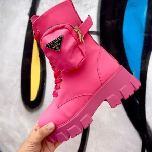 BOTAS PRADA ROSA